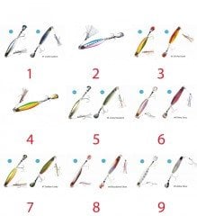 Hayabusa FS 417 Jack Eye Maki Maki 60gr Light Jig Suni Yem