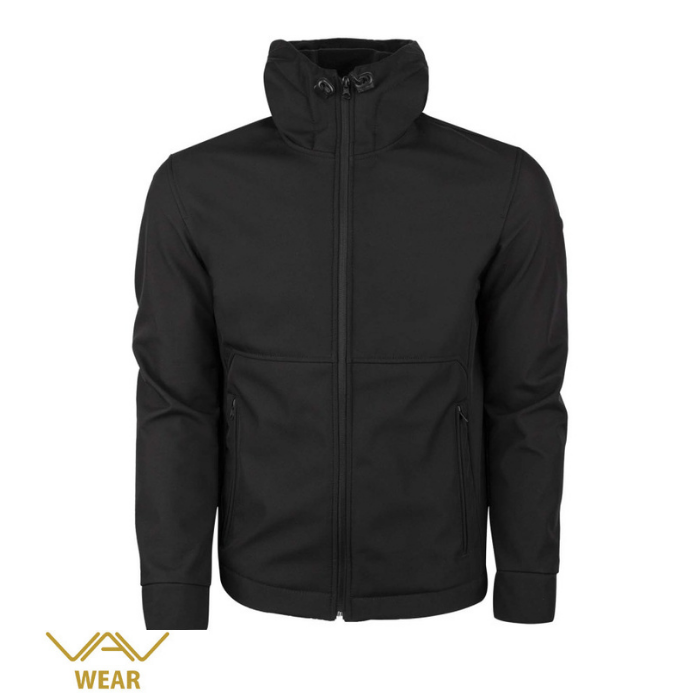 VAV Shell DT01 Softshell Mont Siyah S