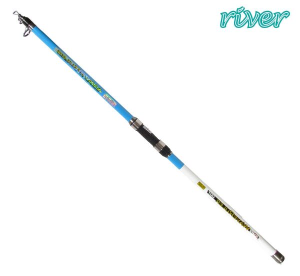 River Wave Ruler Tele Surf 100-200G Karbon Olta Kamışı 390 CM