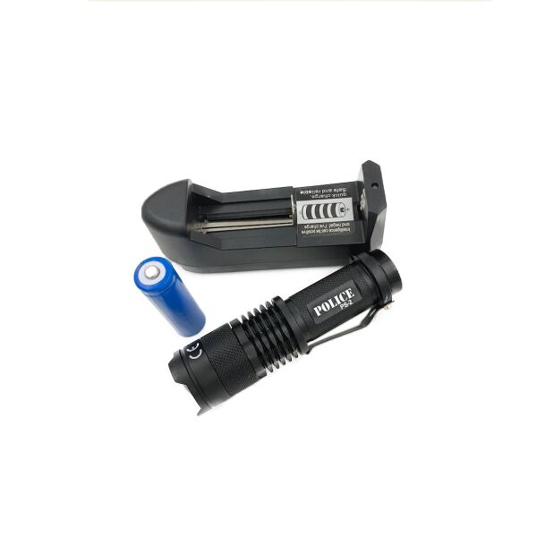 Police PS-2 El Feneri Kit 1+1 Led Pil+Şarj