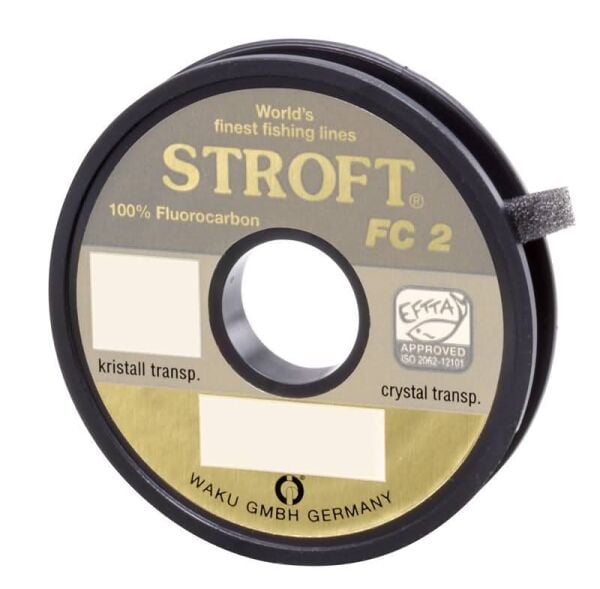 Stroft Fc2 50 Metre Fluorocarbon Misina 0.22 MM