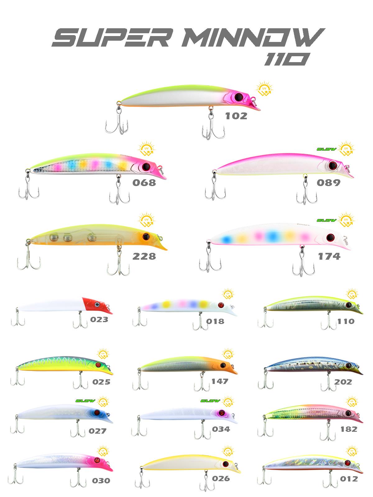 Fujin Süper Minnow 11.5cm 18gr Maket Balık