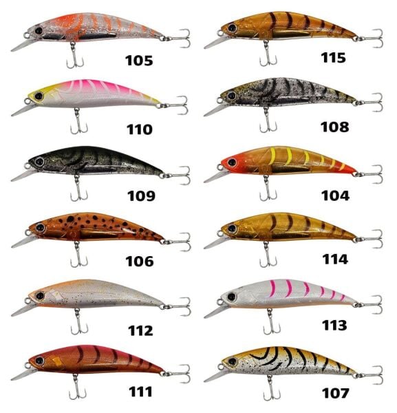 Kendo Shrimp Minnow 60S 6.2gr Sahte Balık