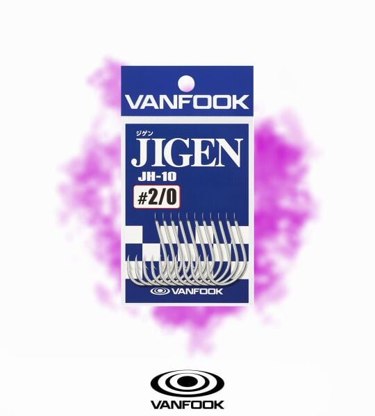 VANFOOK JH-10 JIGEN SILVER 11P #2/0