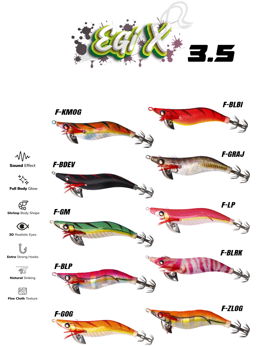 Fujin EgiX 3.5 20gr Kalamar Zokası