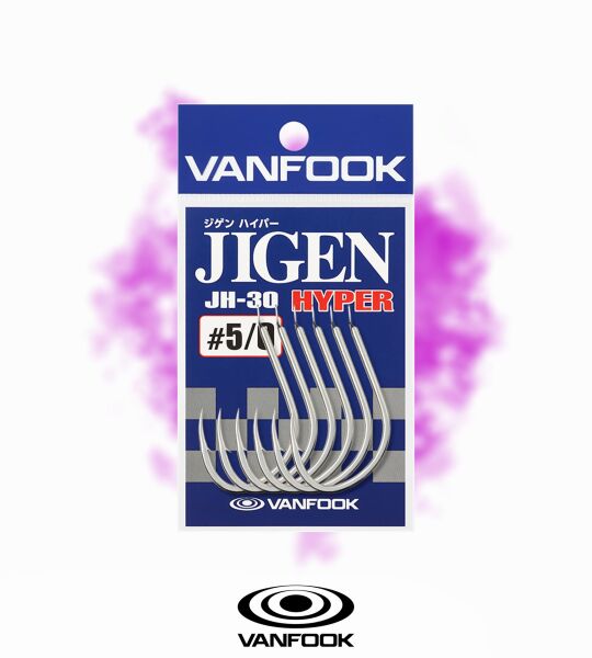 VANFOOK JH-30 JIGEN HYPER SILVER 7P #5/0
