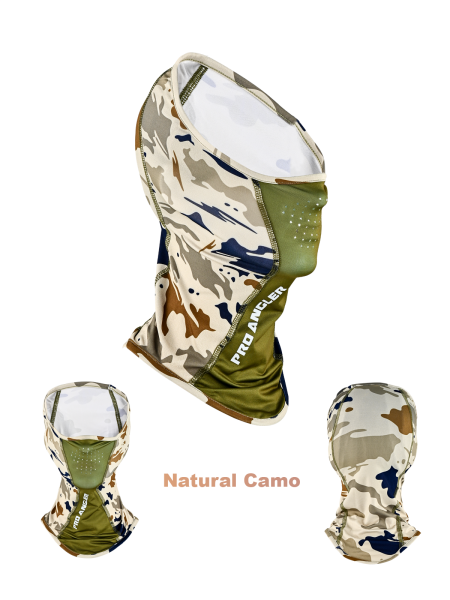 Fujin Pro Angler Sungaiter Boyunluk Natural Camo
