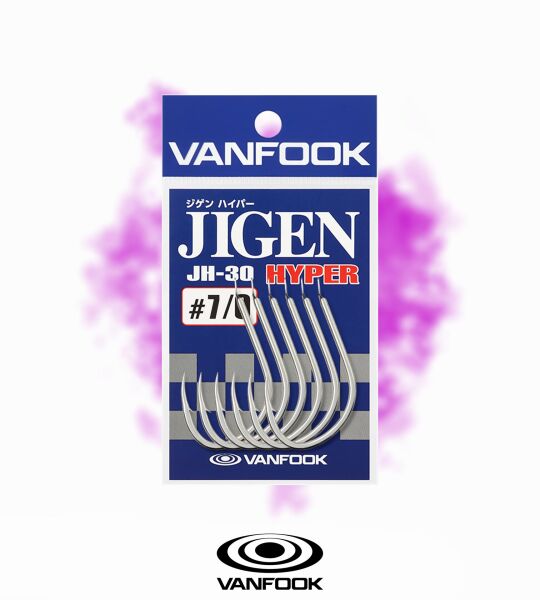 VANFOOK JH-30 JIGEN HYPER SILVER 5P #7/0