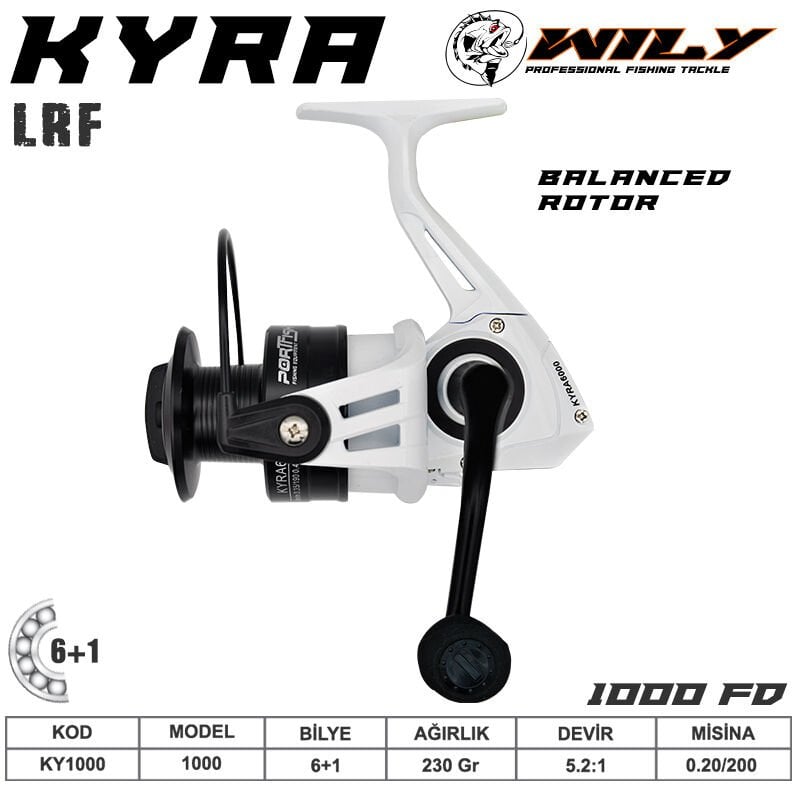 Portfish  Kyra 1000 Olta Makinası 6+1 bb