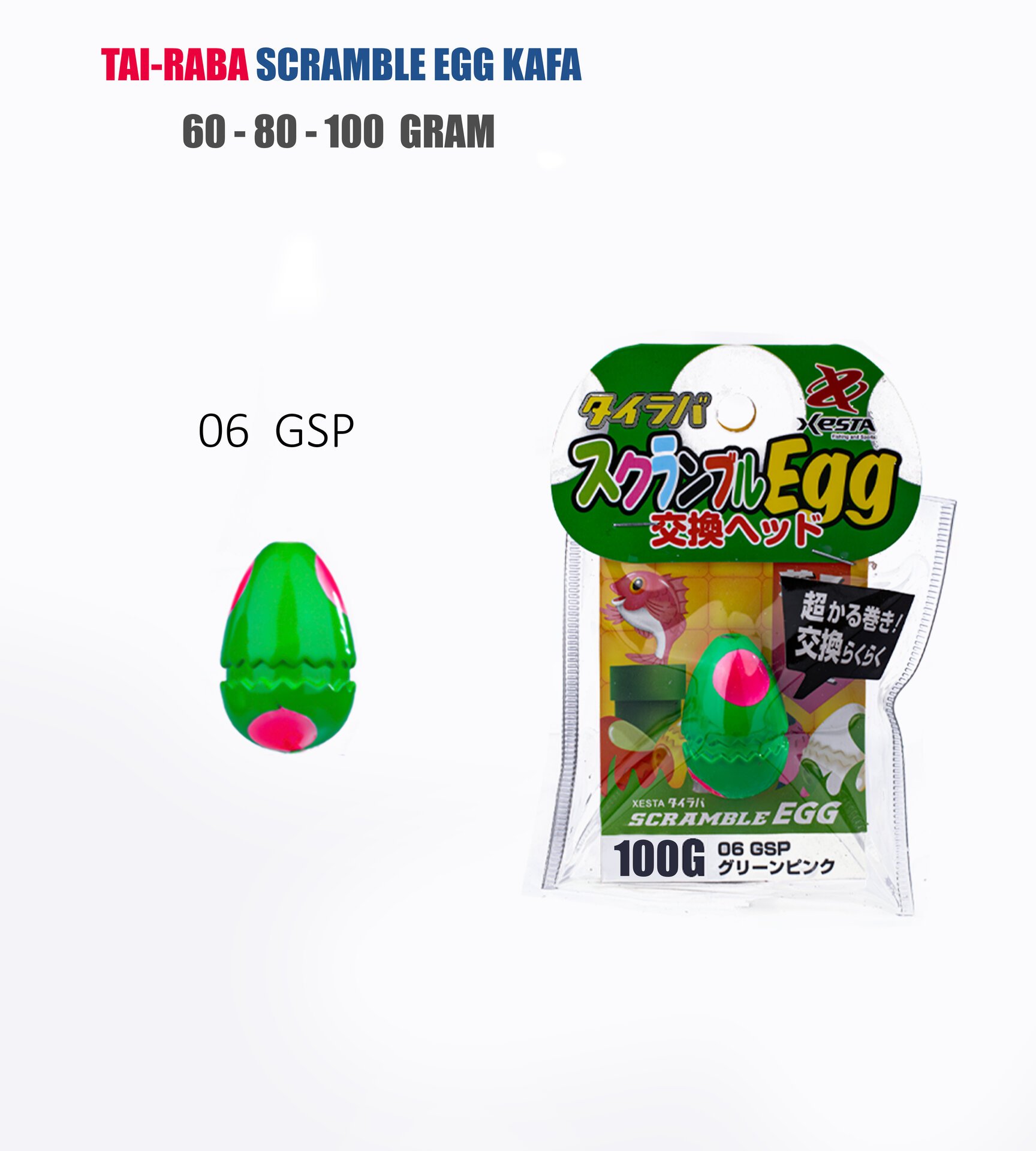 XESTA TAI-RABA SCRAMBLE EGG KAFA 100G GSP