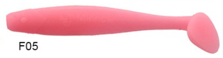 Lucky John Minnow 4.4'' (11.18 cm) 5P Silikon Yem F05