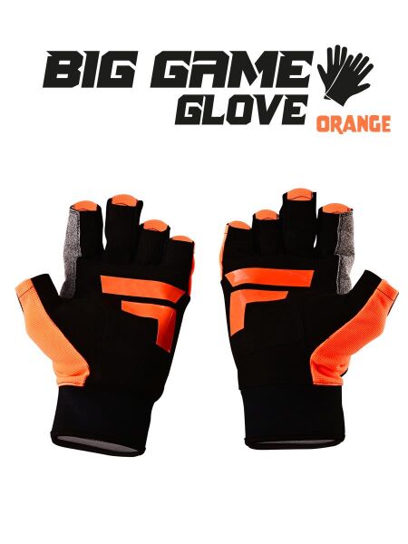 Fujin Pro Angler S24 Big Game Gloves Orange