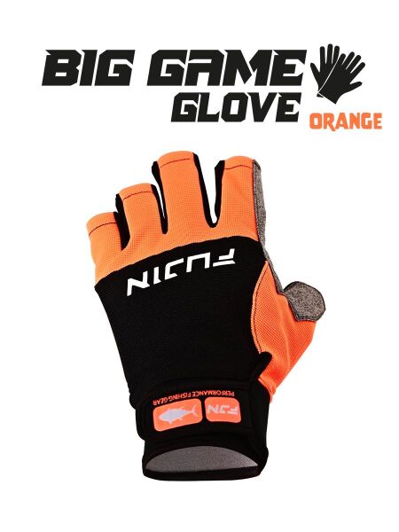 Fujin Pro Angler S24 Big Game Gloves Orange