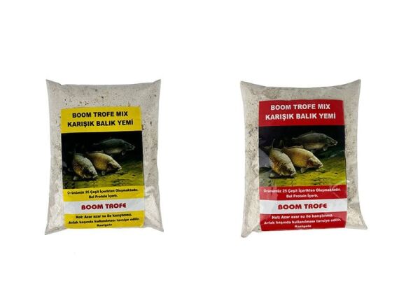 BALIK YEM KATKISI MIX BOM TROFE PAKET 850G Sarı