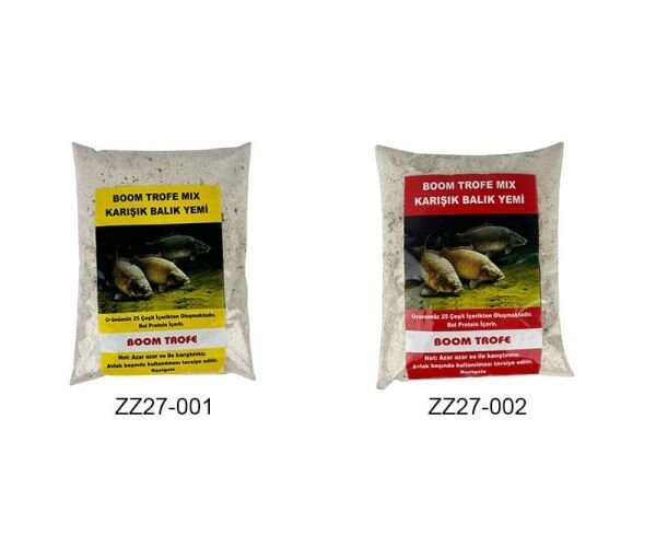BALIK YEM KATKISI MIX BOM TROFE PAKET 850G Sarı