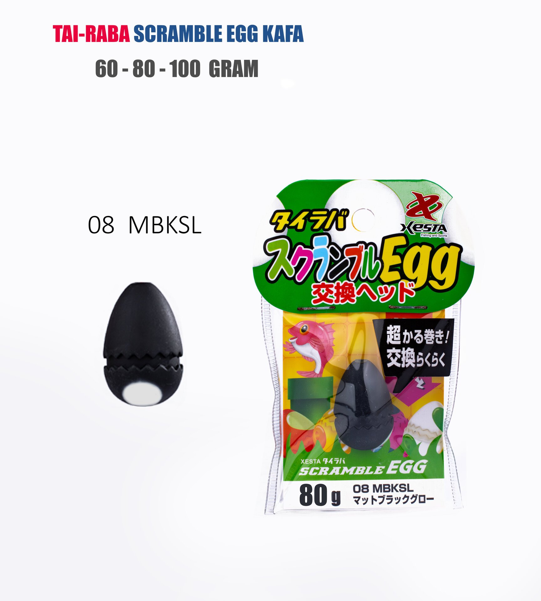 XESTA TAI-RABA SCRAMBLE EGG KAFA 80G MBKSL