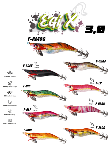 Fujin EgiX 3.0 16.4gr Kalamar Zokası