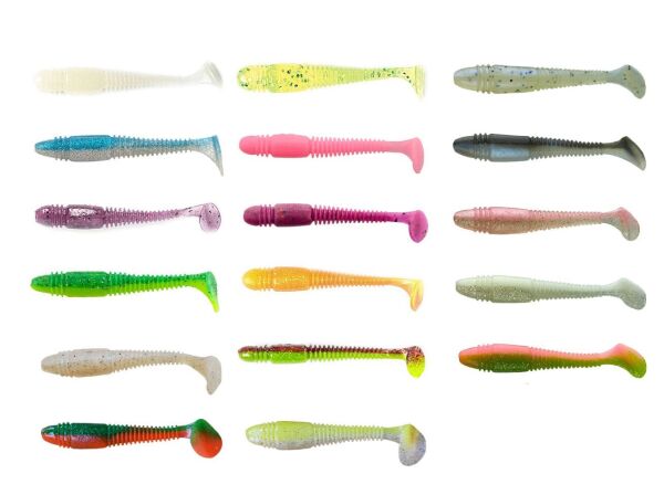 Lucky John Tioga Fat 3.9'' (9.91 cm) 5P Silikon Yem T47