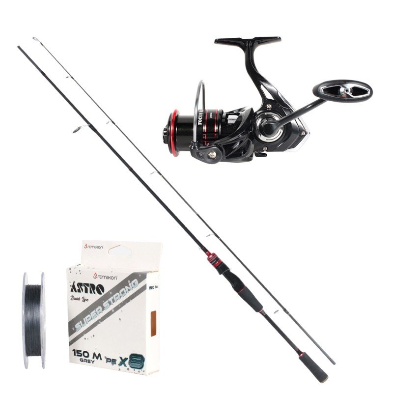 REMIXON FOCUS RD 2.10M 5-35GR 2P KAMIŞ+RD3000M 5+1BB MAKARA, SET