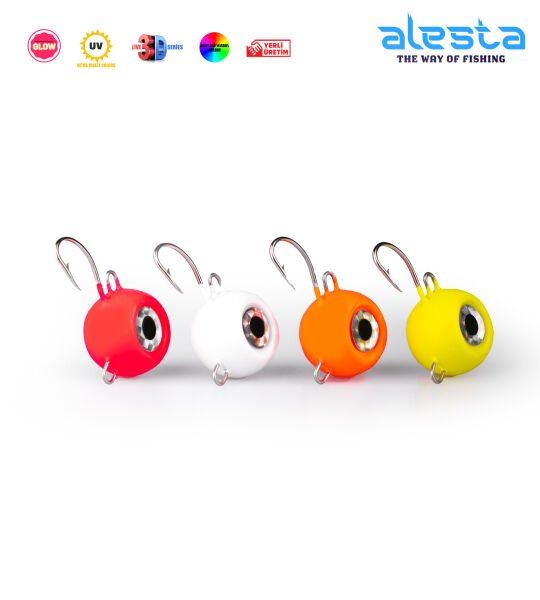TENYA JIGHEAD 200G X6049 TURUNCU GLOW