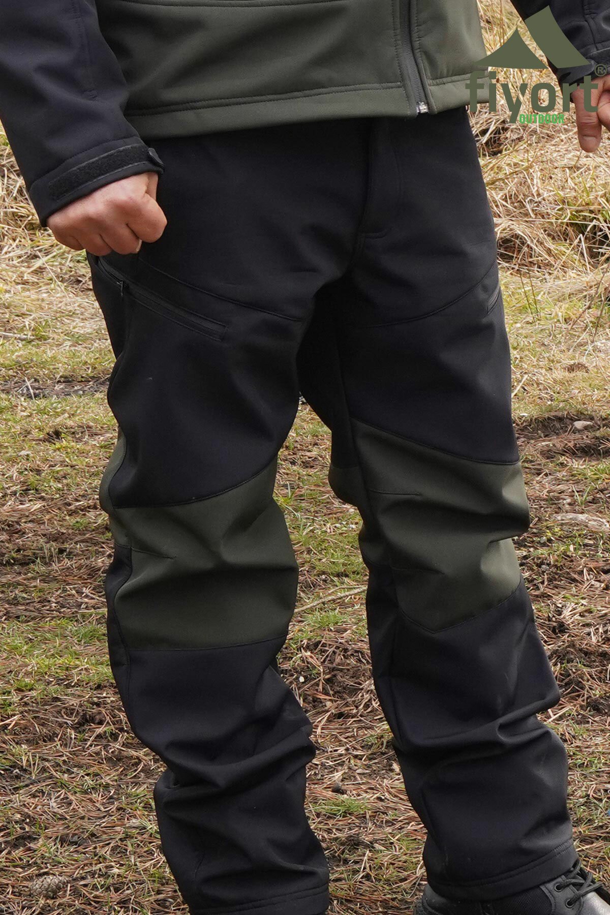 TRONG SOFTSHELL PANTOLON HAKİ #3XL