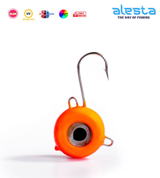 TENYA JIGHEAD 300G X6049 TURUNCU GLOW