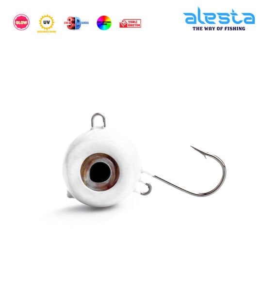 TENYA JIGHEAD 300G X6049 BEYAZ GLOW