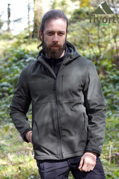FLAM2 SOFTSHELL MONT HAKİ #2XL