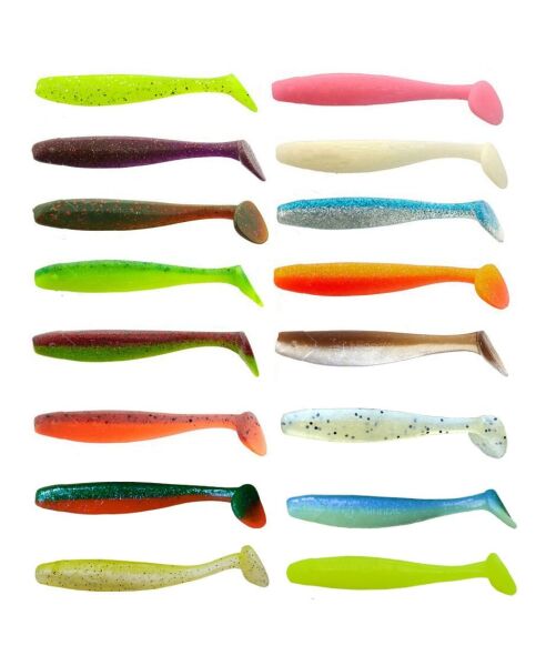Lucky John Minnow 3.3'' (8.38 cm) 7P Silikon Yem T05