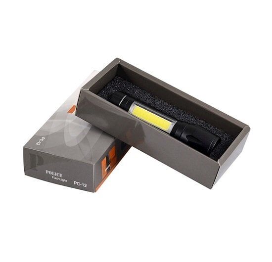 Police PC-12 Cree LED + Zoom Kalem Pilli El Feneri