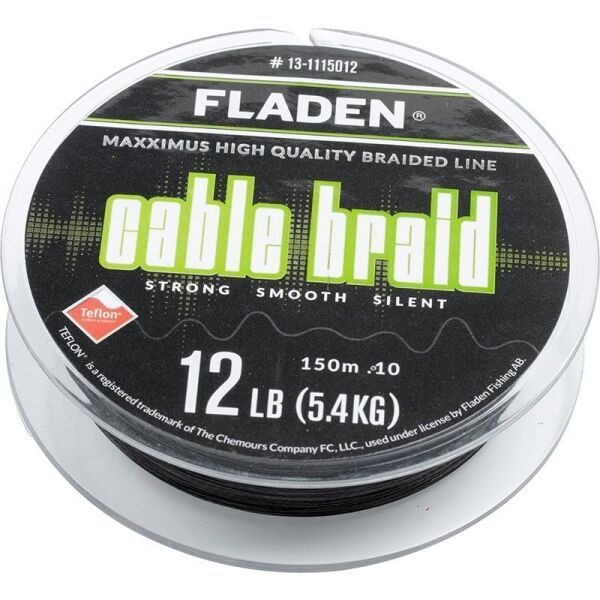 Fladen Maxximus Cable Braid 150M Siyah İp Misina 0.10MM
