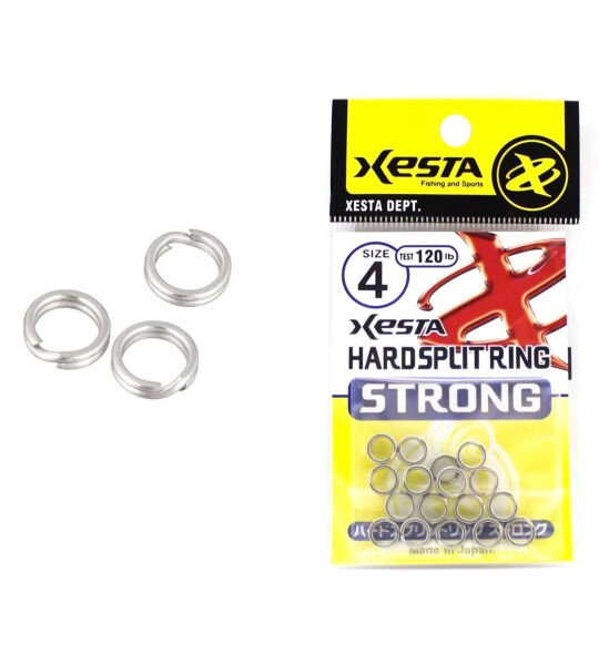 XESTA HARD SPLIT RING 36KG #4 18P