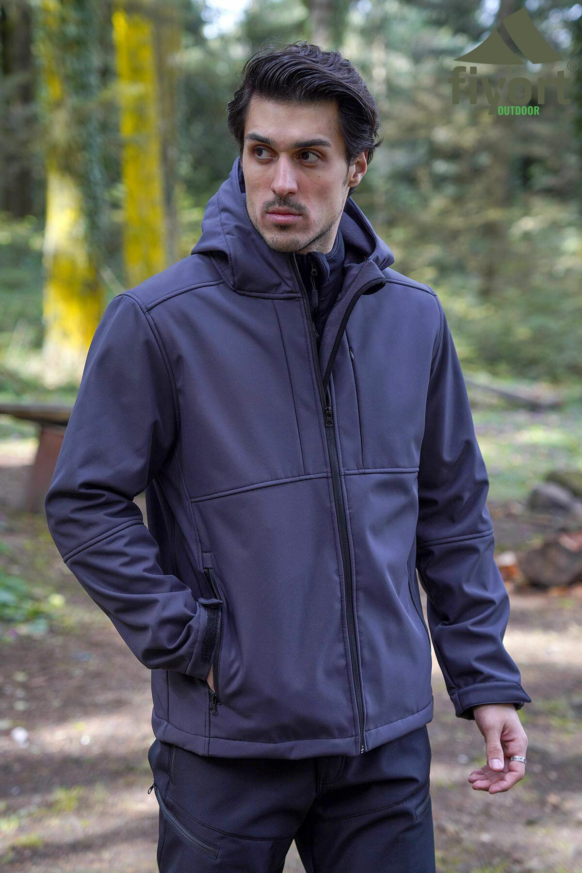 FLAM2 SOFTSHELL MONT GRİ #L