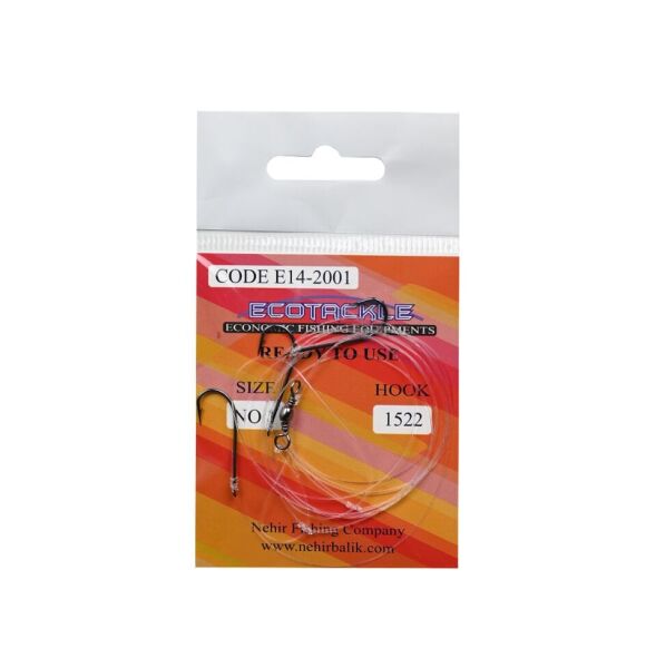 Ecotackle Fırdöndülü İzmarit Takım 1522 3 İğne 100P 8