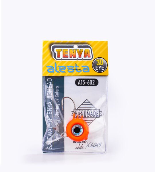 TENYA JIGHEAD 125G X6049 TURUNCU GLOW