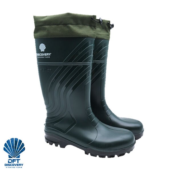 DFT Hunter Yeşil PVC Konçlu Çizme No: 43 (Çift)