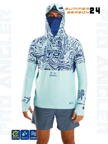 Fujin Pro Angler S24 Buff&Hoodie Izohips Mint