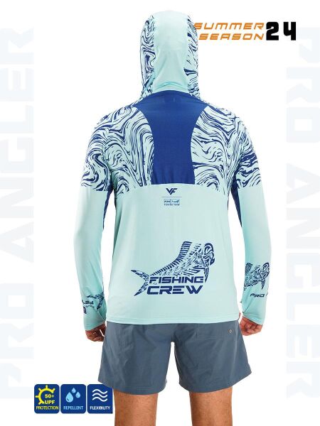 Fujin Pro Angler S24 Buff&Hoodie Izohips Mint