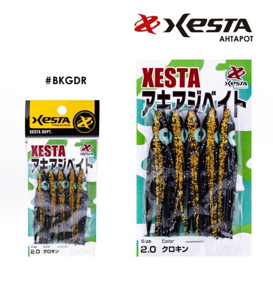 XESTA AHTAPOT 6 CM BKGDR 5P