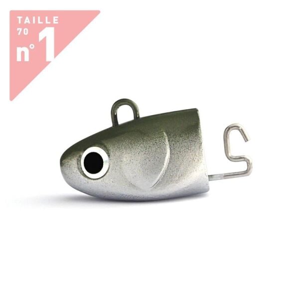 Fiiish BM70/1 BM1301 Extra Deep 12gr Kaki Jighead