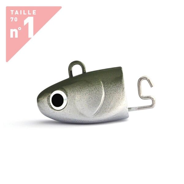 Fiiish BM70/1 BM1301 Extra Deep 12gr Kaki Jighead