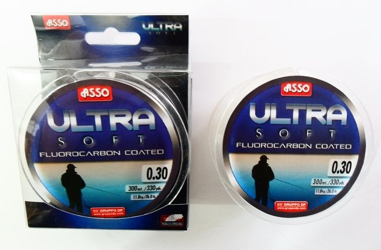 ASSO ULTRA SOFT FLUOROCARBON KAPLAMALI 300MT No 0.22