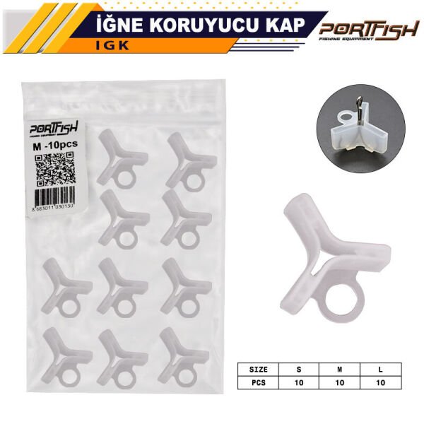 Portfish İğne Koruyucu Kap 10 Adetli