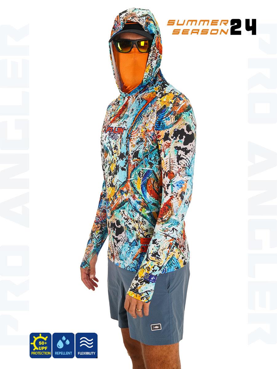 Fujin Pro Angler S24 Buff&Hoodie Makai Orange