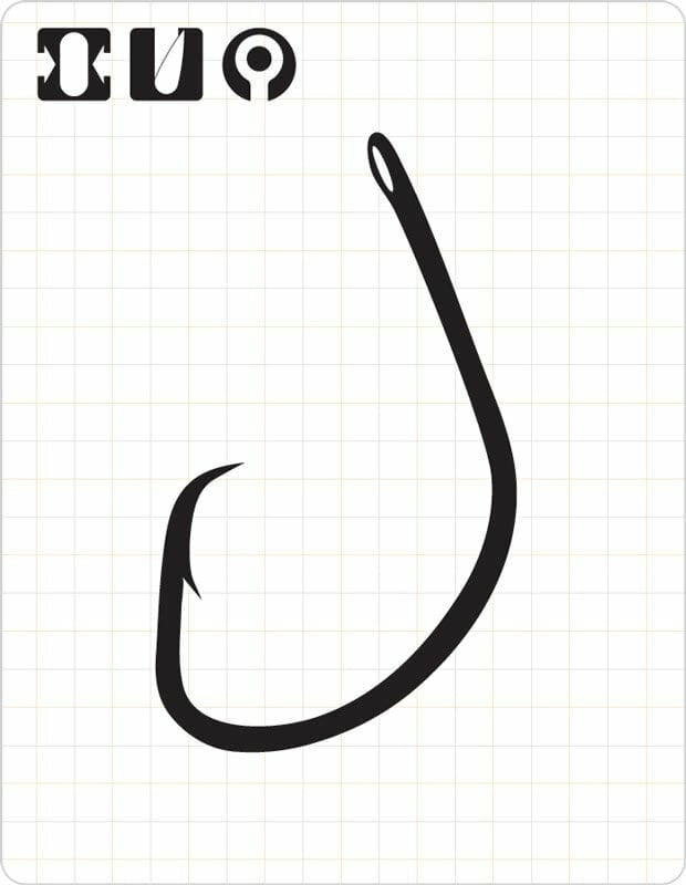 5301 LIGHT CIRCLE MUTSU #1/0 BLACK NIKEL 7P