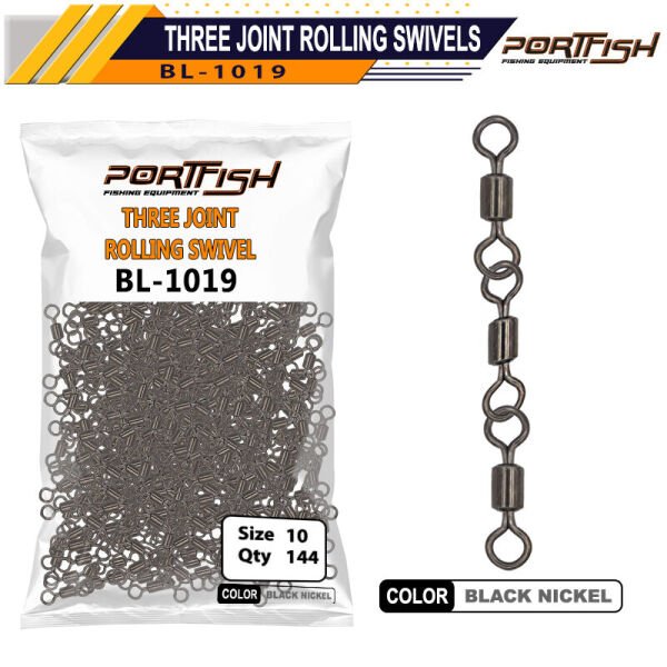 Portfish BL-1019 Zincir Fırdöndü (3 lü ) 144 Adetli