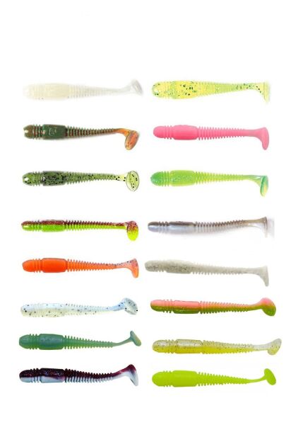 Lucky John Tioga 3.4'' (8.64 cm) 6P Silikon Yem 071
