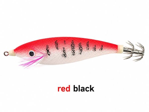 KALAMAR SHİNY 9 CM COLOR : RED BLACK