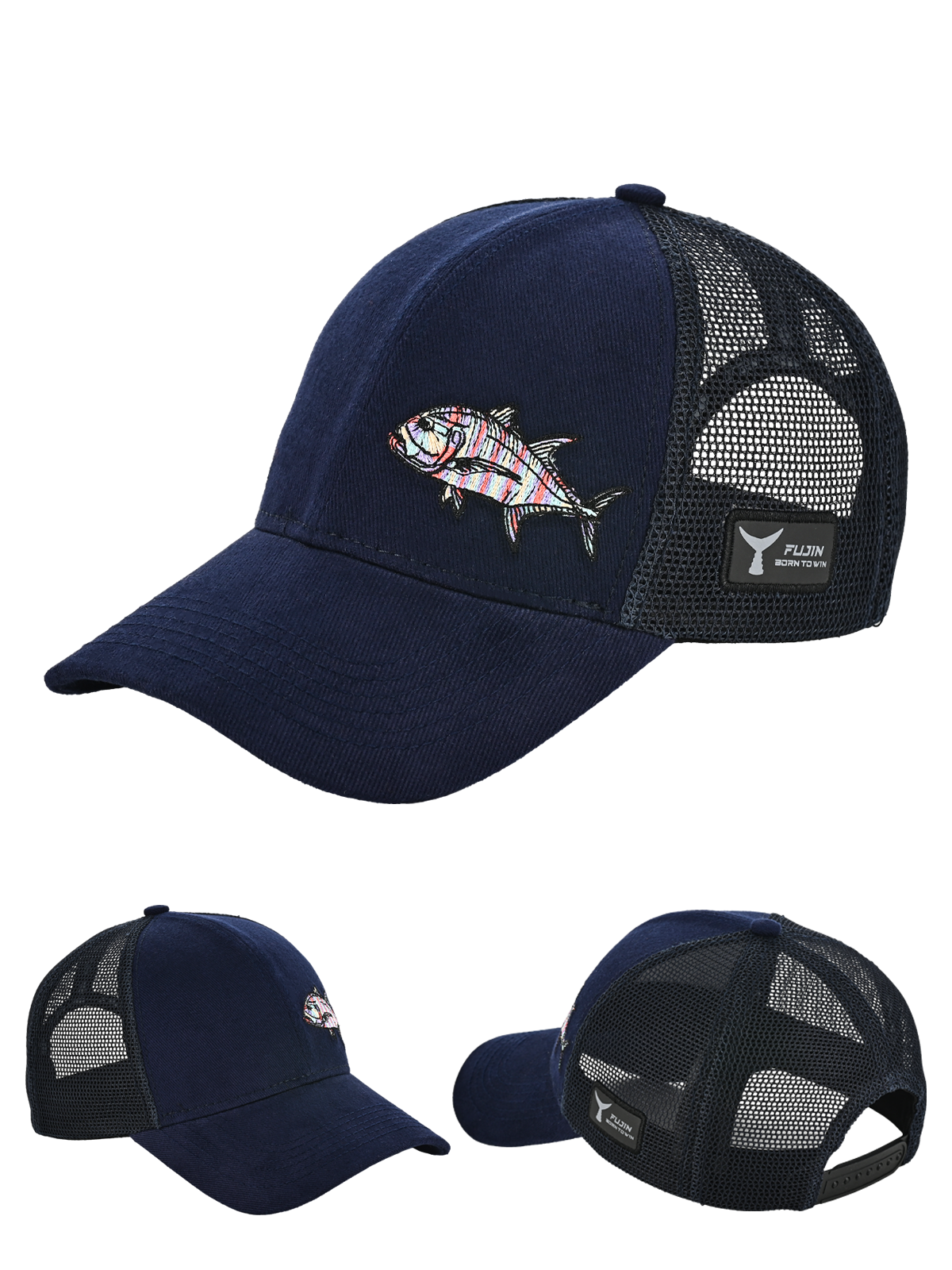 Fujin Pro Angler Navy GT Şapka