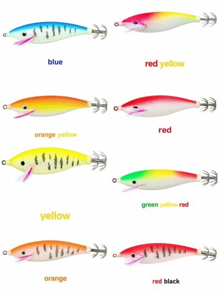KALAMAR SHİNY 9 CM COLOR : ORANGE YELLOW